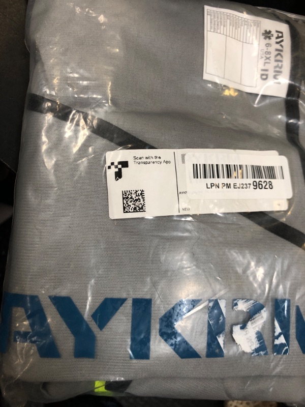 Photo 1 of AYKRM grey 6XL 7XL 8XL safety vest for men big and tall
