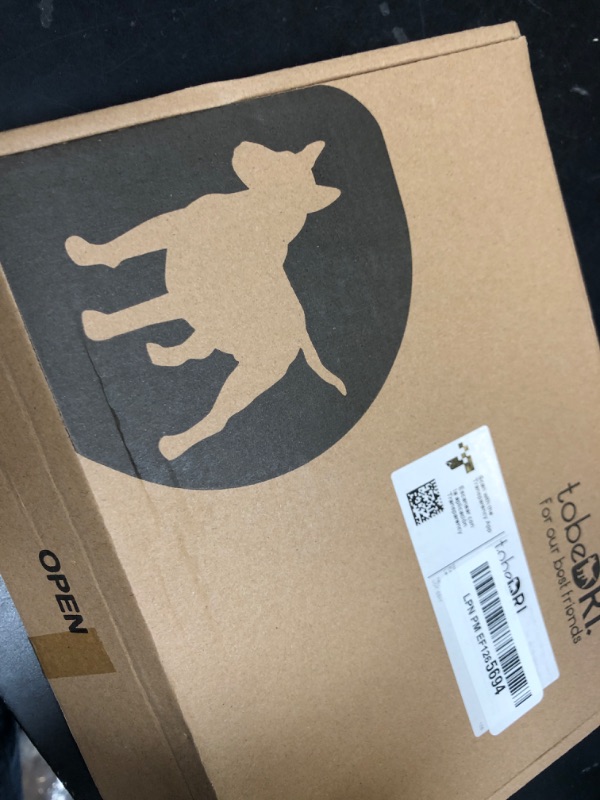Photo 1 of tobeDRI No Pull Dog Harness Adjustable Reflective Oxford Easy Control Medium Large Dog Harness with A Free Heavy Duty 5ft Dog Leash (M (Neck: 14.5"-20.5", Chest: 22"-28"), Red Harness+Leash)