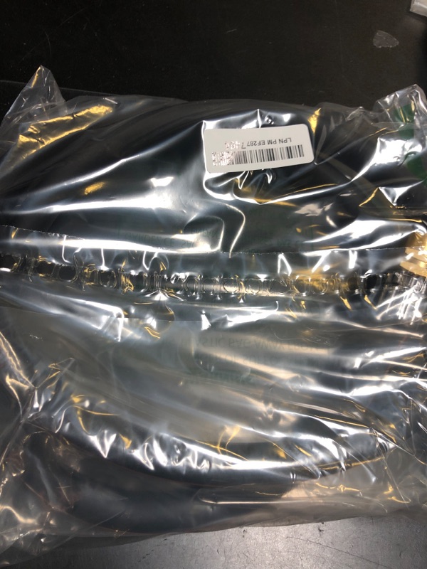 Photo 1 of Giraffe Tools Leader Hose 5ft x 5/8", Custom Length, Heavy Duty, No Kink, Flexible, Rubber Garden Hose, Leakproof Water Hose with Male to Female Fittings, 600 Burst PSI
