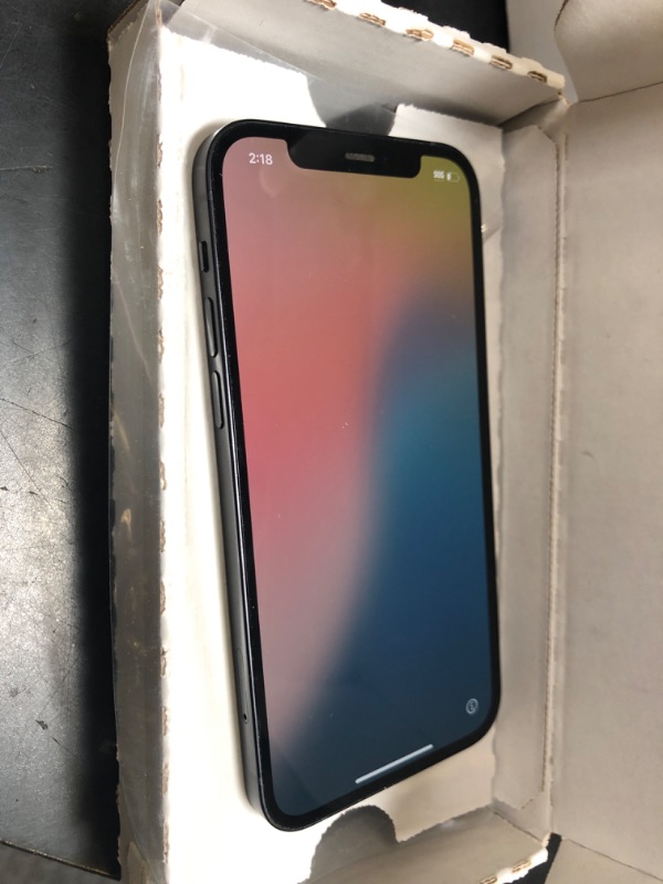 Photo 1 of Apple iPhone 12, 64GB, Black - Fully Unlocked (Renewed)