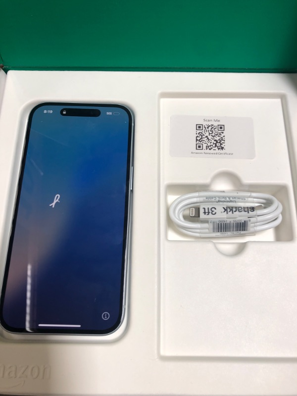 Photo 1 of Apple iPhone 15, 128GB, Blue - Unlocked (Renewed Premium)