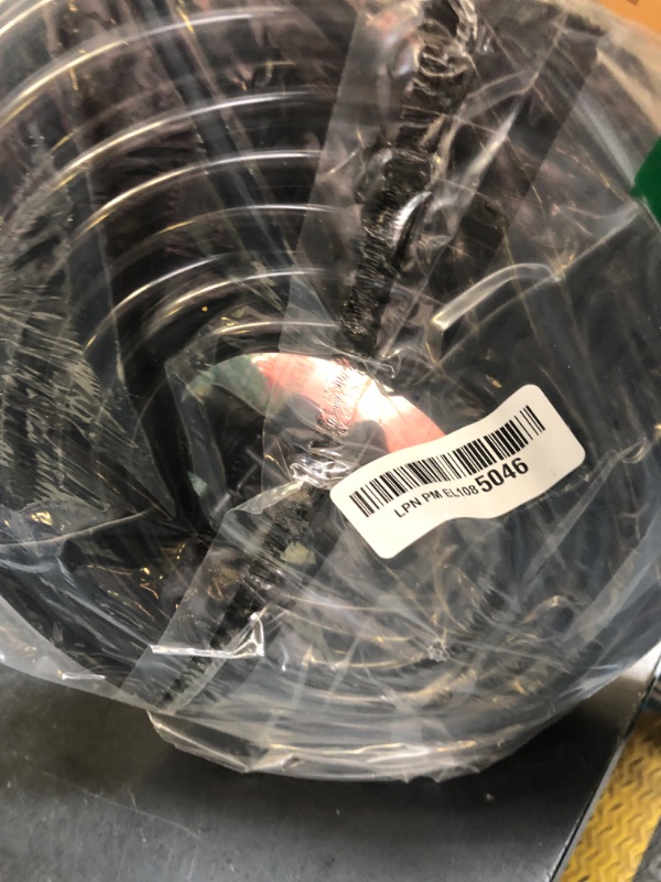 Photo 1 of Bonviee 50FT 5/16" Drip Irrigation Tubing and 4 Packs 4-Way Quick Coupler, Push-to-Connect Fittings- DIY Garden Irrigation System, Misting, or Blank Distribution Tubing for Any Gardening Project