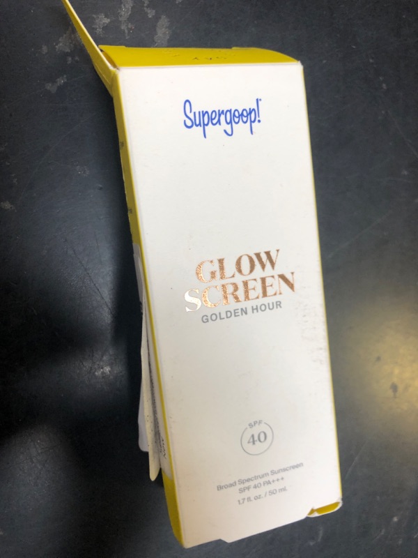Photo 1 of Supergoop! Glowscreen SPF 40, Golden Hour (Bronze Glow) - 1.7 fl oz - Glowy Primer + Broad Spectrum Tinted Sunscreen - Helps Filter Blue Light - Hydration - Hyaluronic Acid & Vitamin B5