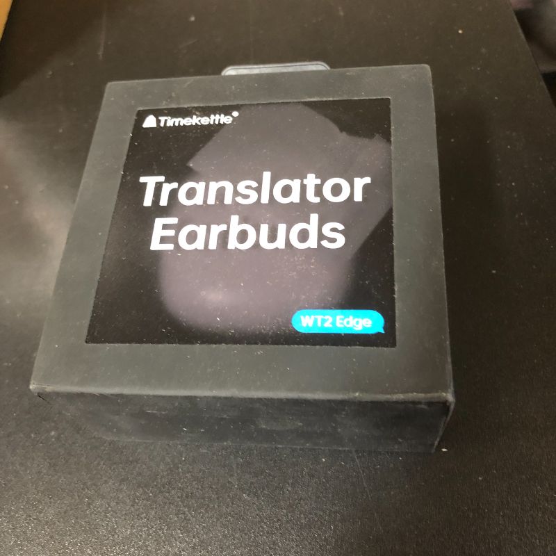 Photo 1 of Timekettle WT2 Edge W3 Translator Device, Bidirection Simultaneous Translation, Translator Earbuds with 40 Languages, Offline Translator, Fast Reaction with Revolutionary Al Tech, Offline Version