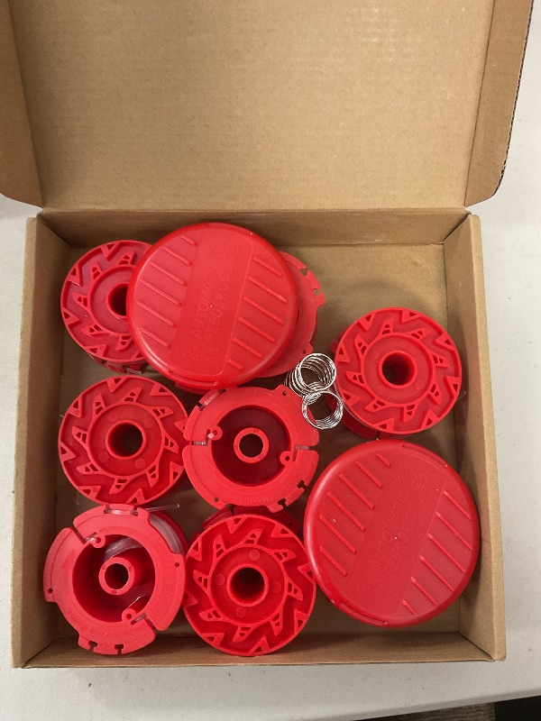 Photo 1 of YWTESCH 11 Pcs CMZST0653 String Trimmer Line Spool 0.065" 30Ft Compatible with Craftsman Weed Wacker, Auto Feed Weed Eater String Head Replacement Parts for Craftsman Weed Whacker