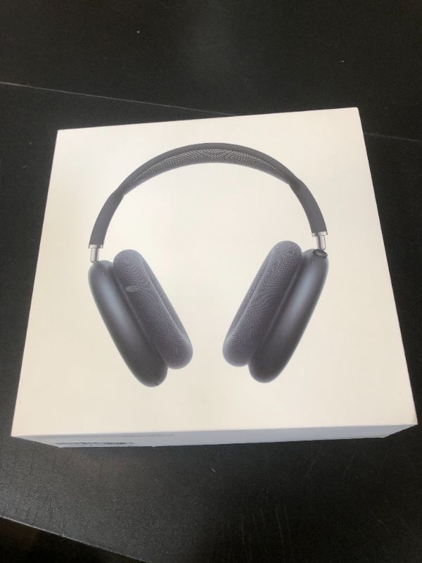 Photo 1 of Apple AirPods Max Wireless Over-Ear Headphones, Pro-Level Active Noise Cancellation, Transparency Mode, Personalized Spatial Audio, USB-C Charging, Bluetooth Headphones for iPhone - Midnight