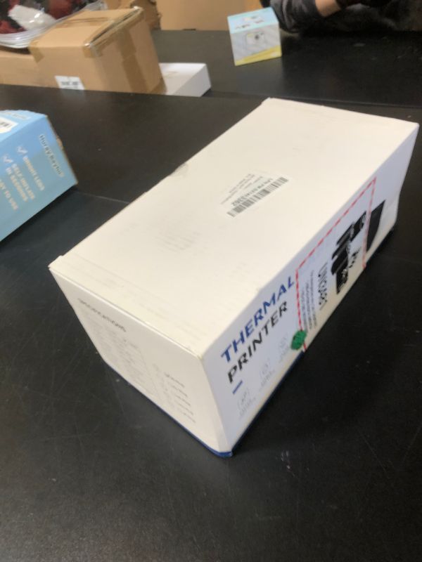 Photo 1 of ZRHI Thermal-Shipping-Label-Printer for Small Business 4x6 Bluetooth Thermal Label Printers 300mm/s Compatible Windows Mac, Android, Desktop Print Sticker Makers Machine widely Used for Amazon,Ebay
