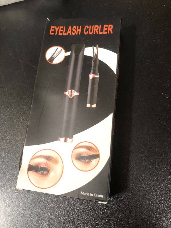 Photo 1 of Heated Eyelash Curler - Fast Heat up in 8s - 3 Heat Modes with USB Rechargeable - Electric Eyelash Curler - Natural Curling 24 Hours Long Lasting, Anti-Burn Eyelid, Black CA