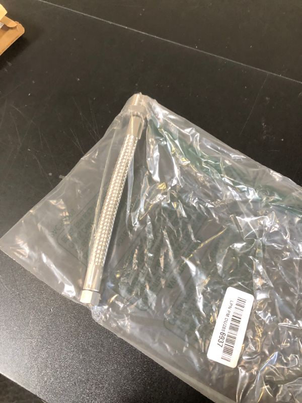 Photo 1 of 00657349 657349 Dishwasher Water Flex Hose Supply Adapter Compatible With Bosch Thermador Gaggenau Dishwashers, Braided Stainless Steel Water Supply Line Replacement Part 2693524 AP5618160 PS8731706