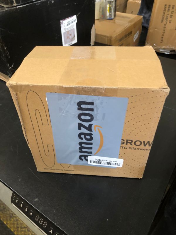 Photo 1 of Comgrow PETG 3D Printer Filament 1.75mm, High Precision and Tough 3D Printer Filament 2kg (4.4LBS), Dimensional Accuracy +/- 0.02 mm, Fit Most 3D Printers White+ White