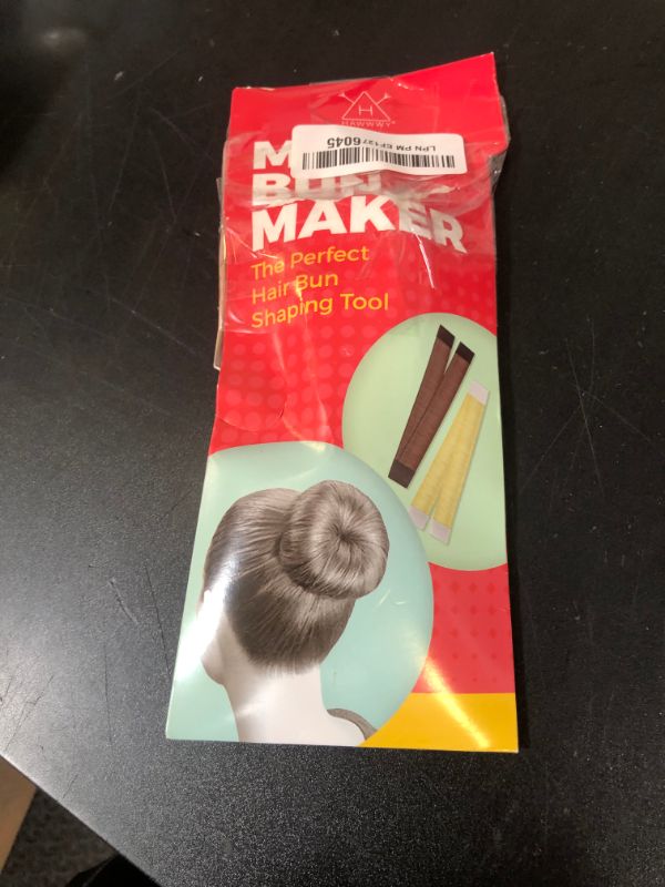 Photo 1 of Hawwwy Hair Bun Maker 3 Pack - Ideal Bun Maker For Thin Hair - Easy-To-Use Donut Bun Maker For Women And Kids - Quick and Stylish Updos For All Hair Types for Daily Use or Special Occasions - Gold