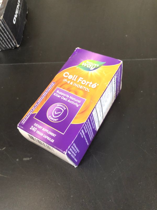 Photo 1 of Nature's Way Cell Forté IP-6 & Inositol, Supports Natural Killer Cell Activity*, Immune Support*, with Calcium, Phosphorus & Magnesium, Gluten-Free, Vegan, 240 Capsules