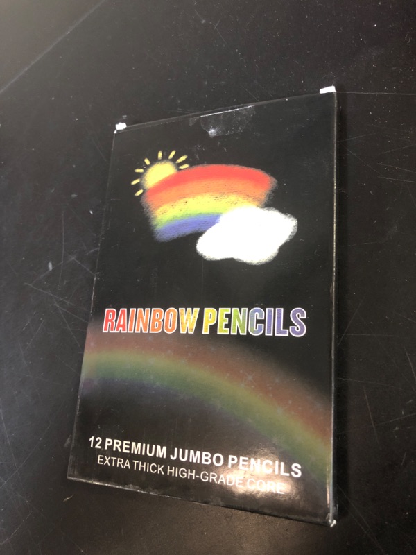 Photo 1 of Stocking Stuffers for Kids, 12 Colors Rainbow Pencils, Valentines Day Gifts for Kids Adults, Girls Birthday Party Art Supplies, Christmas Gifts for Teens, Easter Basket Stuffers, Pre-sharpened