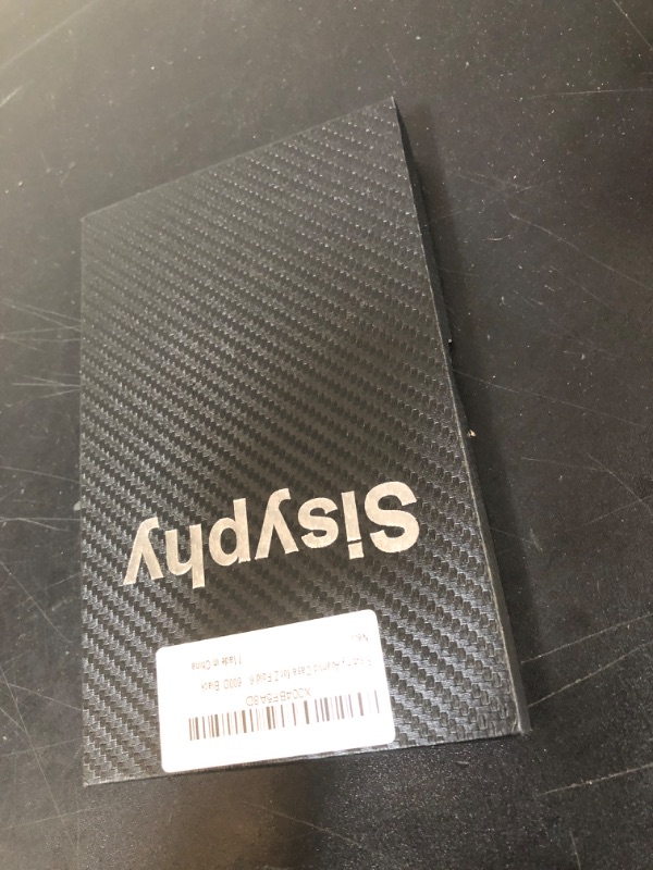 Photo 1 of Sisyphy Aramid Fiber Case for Samsung Galaxy Z Fold 6 5G with Carbon Fiber Texture (Black 600D), Super Slim Protective Cover Skin, Soft Touch Sturdy Durable Snap-on Back Cover