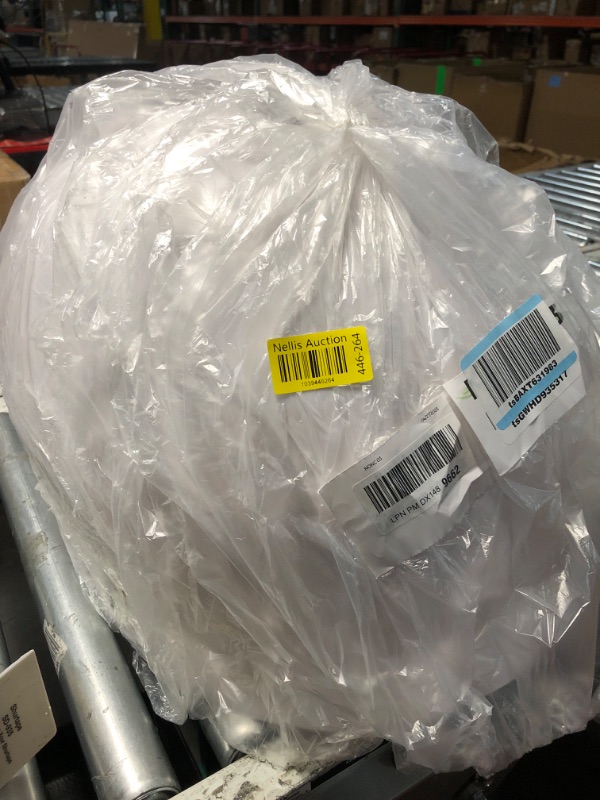 Photo 1 of (MISSING BOTTOM HALF) (WHITE) Petmate Booda Clean Step Cat Litter Box Dome (Made in the USA with 95% Recycled Materials)- Pearl White, Made in USA