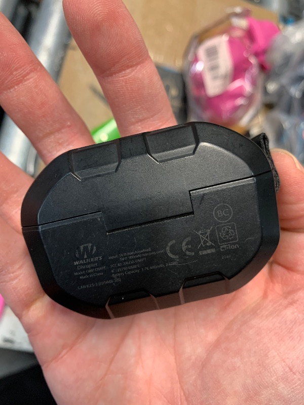 Photo 1 of (CASE ONLY) (PARTS) (NOT A COMPLETE SET) Walker's Disrupter Bluetooth Earbuds - Hunting Range Shooting Active Lifestyle Ear Protection Hearing Enhancement Noise-Cancelling Rechargeable Wireless Electronic Earbuds
***ONE EARBUD ONLY***