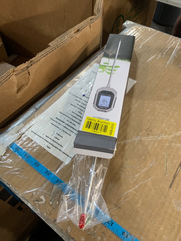 Photo 1 of 4-in-1 Soil Moisture Meter Digital Plant Temperature/Soil Moisture/PH Meter/Sunlight Intensity Backlight LCD Display Soil Test Meter for Gardening, Farming and Outdoor Plants