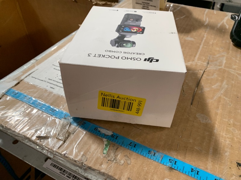 Photo 1 of DJI Osmo Pocket 3 Creator Combo, Vlogging Camera with 1'' CMOS, 4K/120fps Video, 3-Axis Stabilization, Face/Object Tracking, Fast Focusing, Mic Included for Clear Sound, Digital Camera for Photography