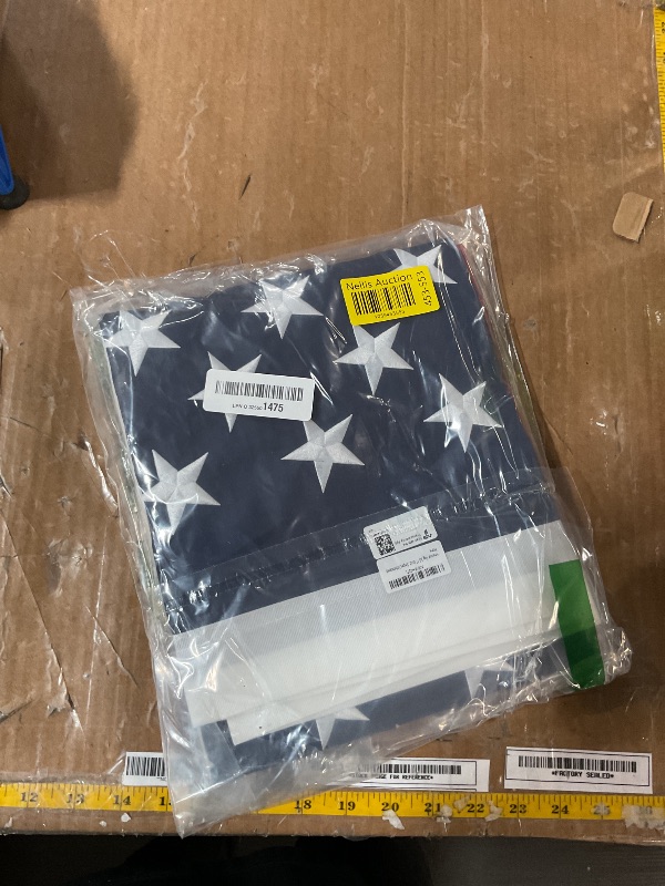 Photo 1 of American Flag 3x5 FT Outdoor - American Flag Heavy Duty 3x5,All Weather Sewn Stripes Embroidered Stars…