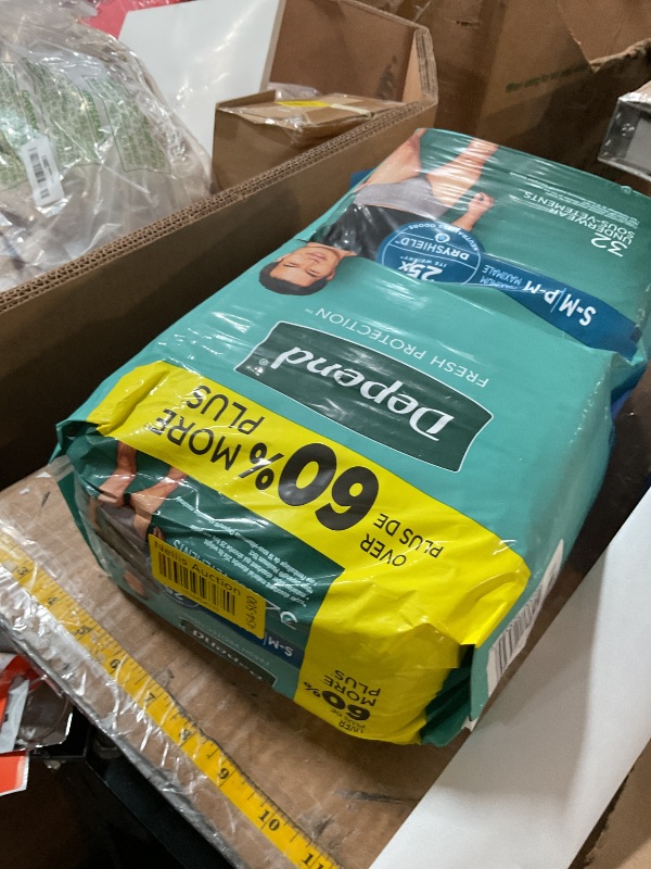 Photo 1 of *FACTORY SEALED*
Depend Fresh Protection Adult Incontinence Underwear for Men, Disposable, Maximum, Small/Medium, Grey, 32 Count, Packaging May Vary