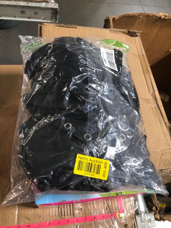 Photo 1 of Rosegal Women Plus Size Gothic Lace-up PU Leather Patchwork Flocking Midi Dress Buckles Lace Trim Vintage Goth Midi Dress(Black_1/3X)