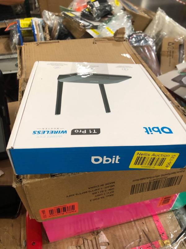 Photo 1 of Dbit N300 Easy Setup Wireless Wi-Fi Router Smart Home Internet Router - 2 x High Power Antennas, Supports Access Point, WISP, Up to 300Mbps (T1 Pro)