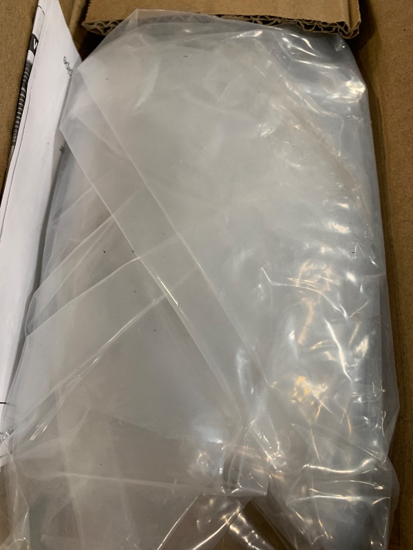 Photo 1 of ***(MAJOR DAMAGE/ FOR PARTS ONLY)***
SPECILITE 50ft 304 Stainless Steel Garden Hose Metal, Heavy Duty Water Pipe with Nozzles for Yard, Outdoor - Flexible, Never Kink & Tangle, Puncture Resistant (Sliver)