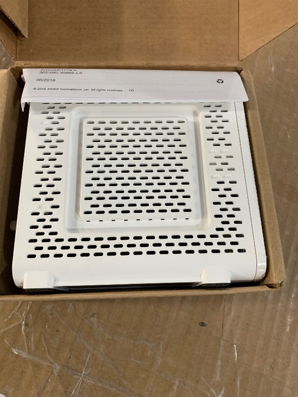 Photo 1 of ***(REFURBISHED)***
ARRIS (SB8200) - Cable Modem - Fast DOCSIS 3.1 32x8 Gigabit Cable Modem , Approved for Comcast Xfinity, Cox, Charter Spectrum, & more | 1 Gbps Max Internet Speed, 4 OFDM Channels