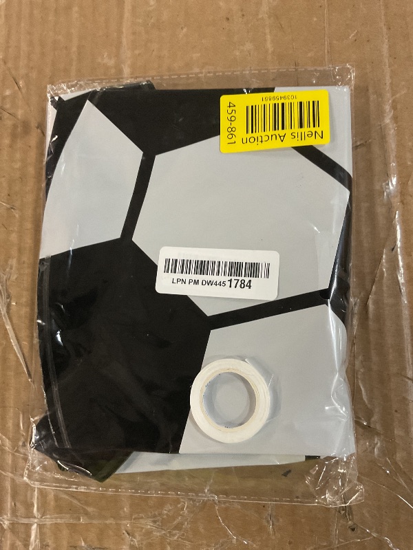 Photo 1 of 8 Pcs Soccer Balloons 22 Inch Soccer Ball Balloons for Soccer Party Decorations 4D Soccer Foil Mylar Balloon Soccer Sports Themed Birthday Party Decorations Supplies