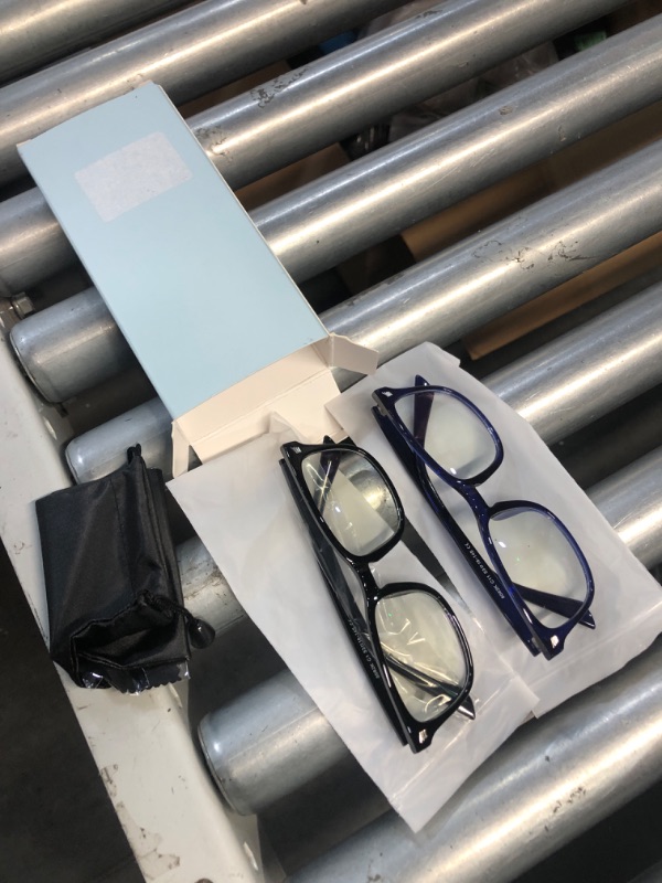 Photo 1 of (USED/FAIR) livho High Tech Blue Light Glasses - Advanced 99% Blue Light Blocking Computer Glasses - Anti Eyestrain & UV Glare Protection