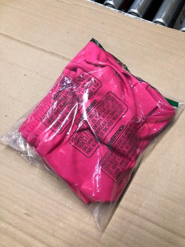 Photo 1 of (MEDIUM) (BAGGED) ANRABESS Two Piece Sets for Women 2025 Summer Short Lounge Set Casual Beach Vacation Outfits Spring Sweatsuits Tracksuit Rose Red Medium