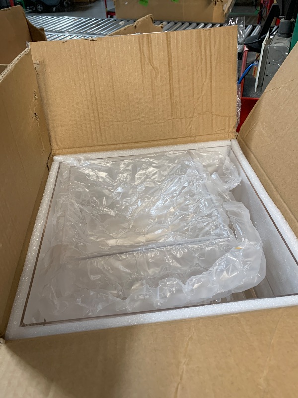 Photo 1 of ***(HEAVILY USED/ MINOR DAMAGE)***
Leinuosen 7 Pcs Buffet Risers Set Acrylic Display Box 6" 7" 8" 9" 10" 11" 12" Food Risers for Buffet Table 5 Sided Display Cube Box with Hollow Bottom Nesting Acrylic Stand for Wedding Party(Clear)