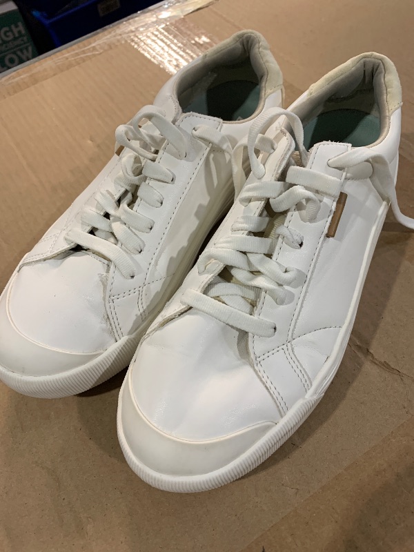 Photo 1 of (see all images) Dr. Scholl's Shoes Womens Time Off Platform Slip On Fashion Sneaker,White Smooth,8