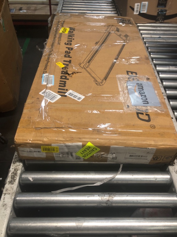 Photo 1 of Walking Pad Treadmill, BestGod Incline Under Desk Treadmill 330lbs Capacity, 2.5HP Portable Treadmills for Home, Compact Treadmills Mini Walking Pad, Running Machine with Remote Control