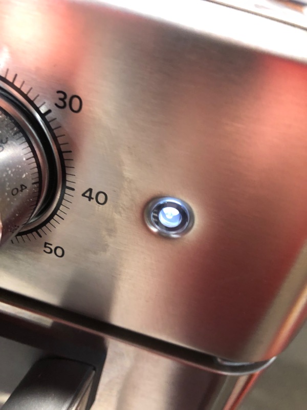 Photo 1 of ***Minor DAMAGE - SEE COMMENTS***
GE Mechanical Air Fryer Toaster Oven + Accessory Set | Convection Toaster with 7 Cook Modes | Large Capacity Oven - Fits 12" Pizza | Countertop Kitchen Essentials | Stainless Steel