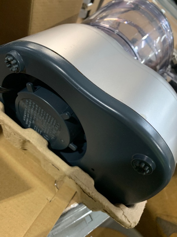Photo 1 of (sold for parts only) Cuisinart ECH-4SV Elemental 4-C Chopper Grinder, Silver