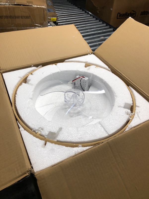 Photo 1 of ***(MISSING PARTS)***
Bamboo Small DC Ceiling Fan with Light Fixture and Remote Control,Boho Enclosed Wicker Caged Flush Mount Rattan Cage Drum Low Profile Fandelier for Kitchen Nursery Bedroom Indoor Office Dining Room