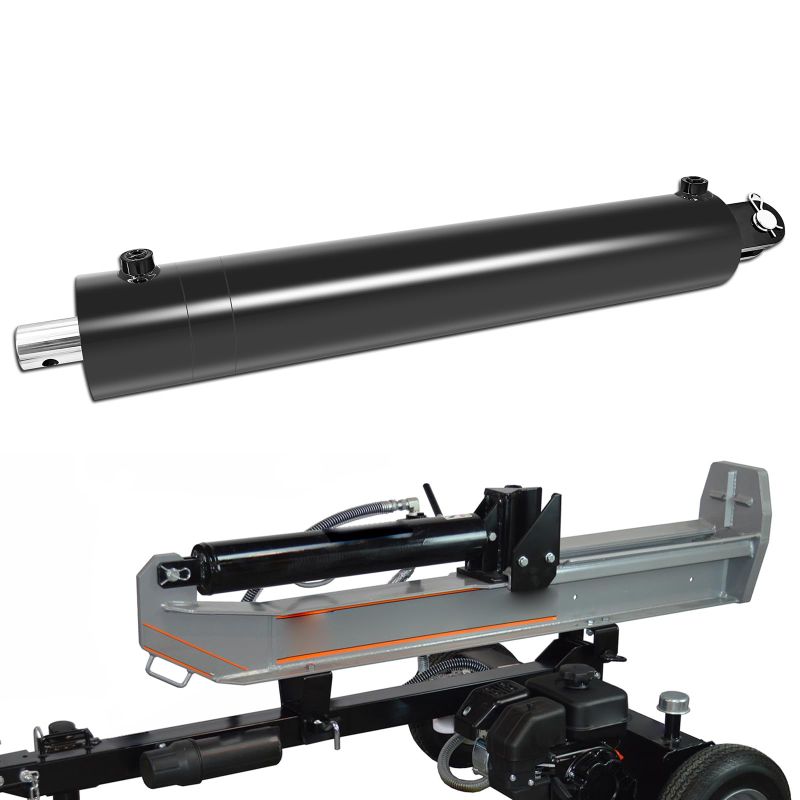 Photo 1 of (used)(see all images) 4.5"x24" Log Splitter Cylinder 3500 Psi, Heavy Duty 4.5x24 Hydraulic Cylinder New, 4.5" Bore 