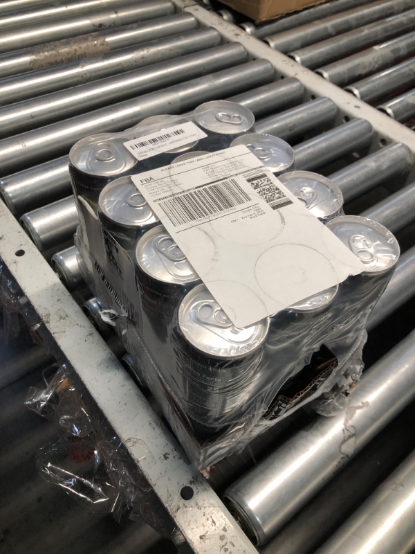 Photo 1 of *NON REFUNDABLE* EXP 2/5/25 Throne Sport Coffee, Cold Brew Cans, Black (12-Pack) - Coffee for Energy with Electrolytes for Athletes - Arabica Bean Coffee - Dairy-Free & Low Calorie Cold Brew