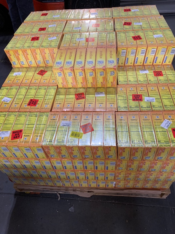 Photo 1 of ***(EXP: 05/07/25)NONREFUNDABLE,  PALLET OF 106 PACKS OF 6,  TRUCK/TRAILER PICK UP *** Wheat Thins Original Snacks, Whole Grain Wheat Crackers, Snack Crackers, 8.5 oz