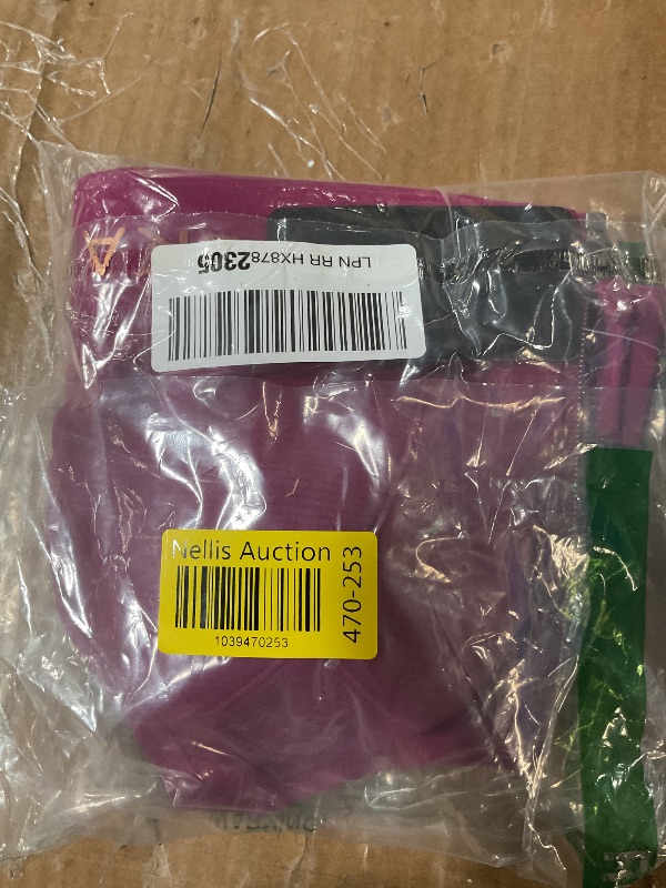 Photo 1 of 34C
SYROKAN Womens' Sports Bra High Impact Support Zip Front Adjustable Large Bust Racerback Wirefree Padded Magenta Purple 