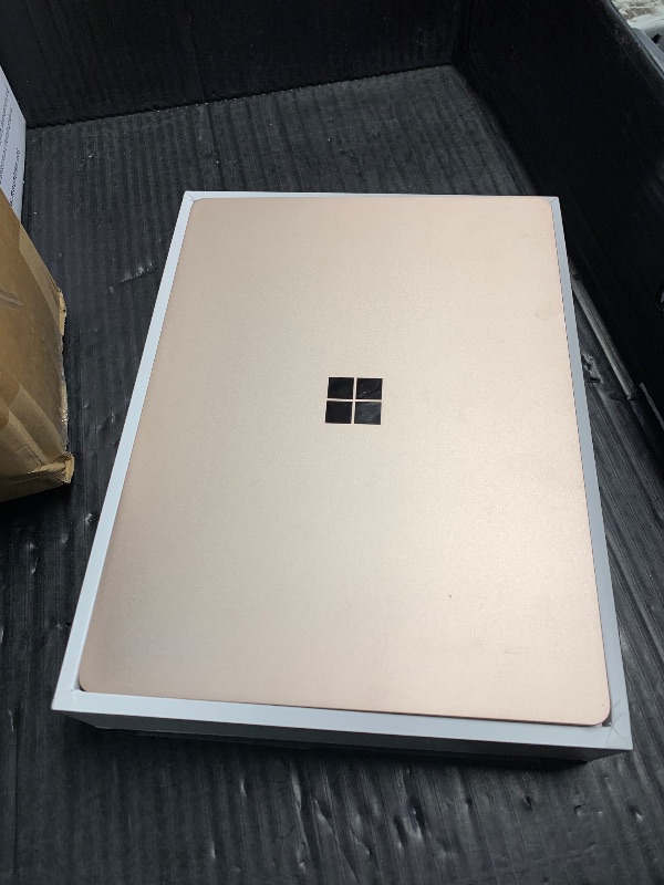 Photo 1 of Microsoft Surface Laptop Go 3 (2023) - 12.4" Touchscreen, Thin & Lightweight, Intel Core i5, 8GB RAM, 256GB SSD SSD, with Windows 11, Sandstone Color Copilot