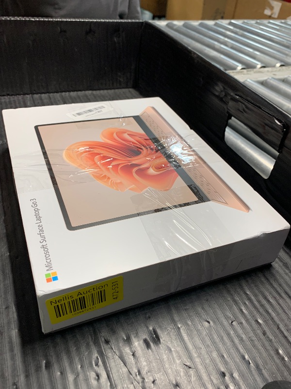 Photo 1 of Microsoft Surface Laptop Go 3 (2023) - 12.4" Touchscreen, Thin & Lightweight, Intel Core i5, 8GB RAM, 256GB SSD SSD, with Windows 11, Sandstone Color Copilot