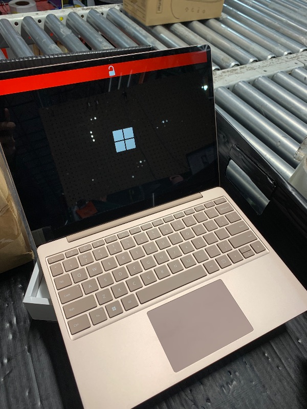 Photo 1 of Microsoft Surface Laptop Go 3 (2023) - 12.4" Touchscreen, Thin & Lightweight, Intel Core i5, 8GB RAM, 256GB SSD SSD, with Windows 11, Sandstone Color Copilot