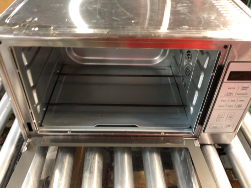 Photo 1 of (PARTS) Oster Extra-Large Air Fryer Oven 10-in-1 Versatile Cooking Functions Fits 2 Large Pizzas Stainless Steel Perfect for Holiday Hosting