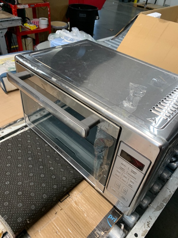 Photo 1 of (PARTS) Oster Extra-Large Air Fryer Oven 10-in-1 Versatile Cooking Functions Fits 2 Large Pizzas Stainless Steel Perfect for Holiday Hosting