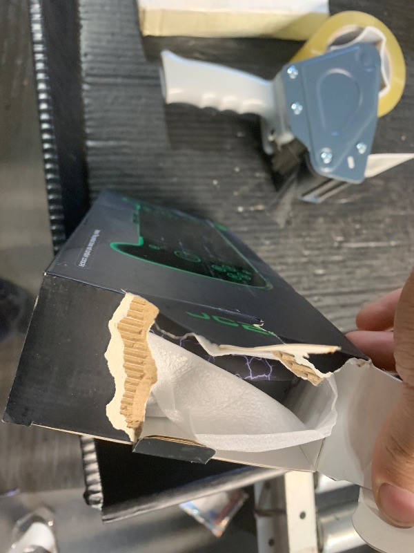 Photo 1 of Switch Controllers, Hall Effect Joystick (No Drift) Switch Joypad for Nintendo Switch/OLED, Full-Size Grip Wireless Switch Pro Controller with 9 Color Lights. Ideal for Those Who Prefer Handheld Mode