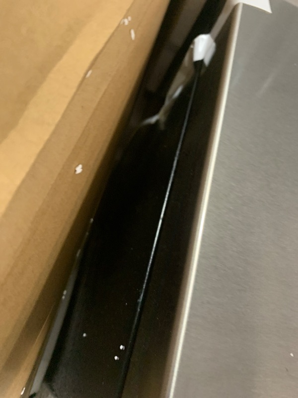 Photo 1 of (truck/trailer pick up only) **minor scratches**
Midea MERM45S3AST 4.5 Cu Ft Double Door Refrigerator Stainless Steel, Cubic feet