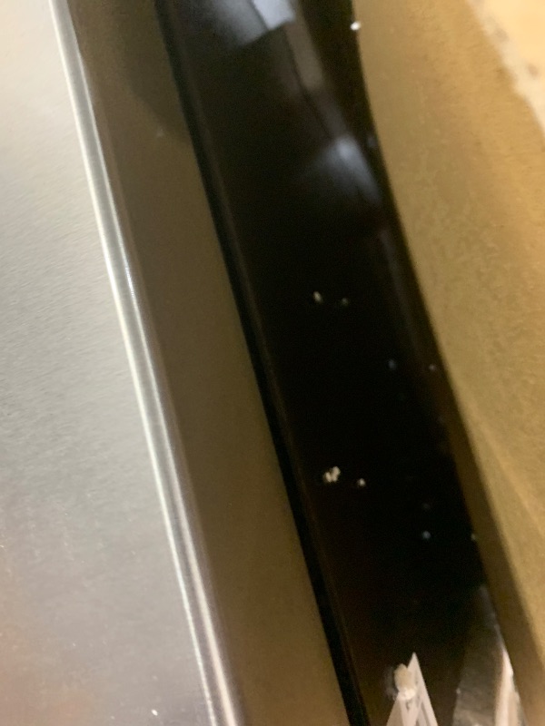Photo 1 of (truck/trailer pick up only) **minor scratches**
Midea MERM45S3AST 4.5 Cu Ft Double Door Refrigerator Stainless Steel, Cubic feet