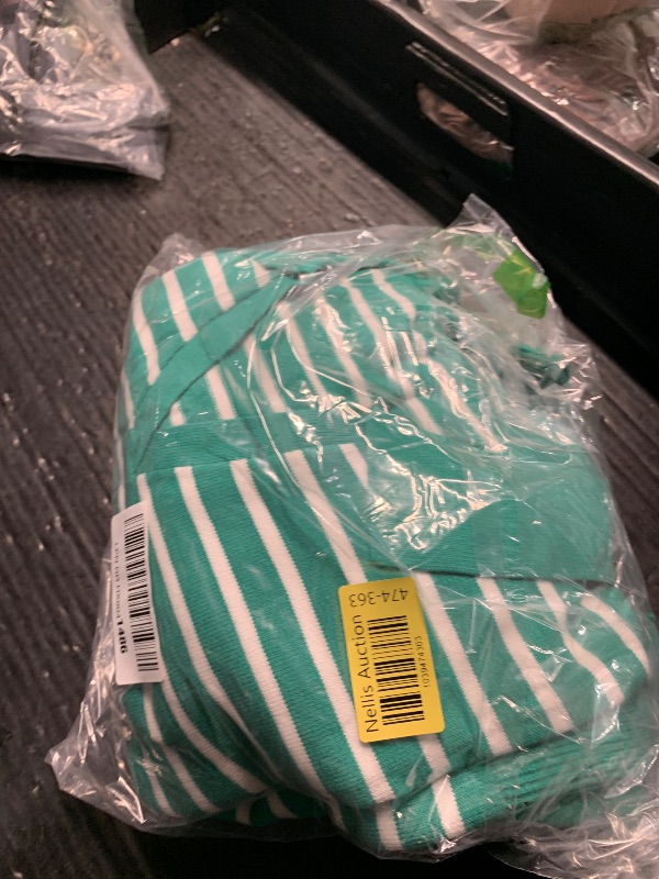 Photo 1 of (stock photo for referencce)
Women 2 Piece Cute Lounge Outfits Winter Long Sleeve Knit Pullover Top and Wide Leg Pants Tracksuits Striped green 